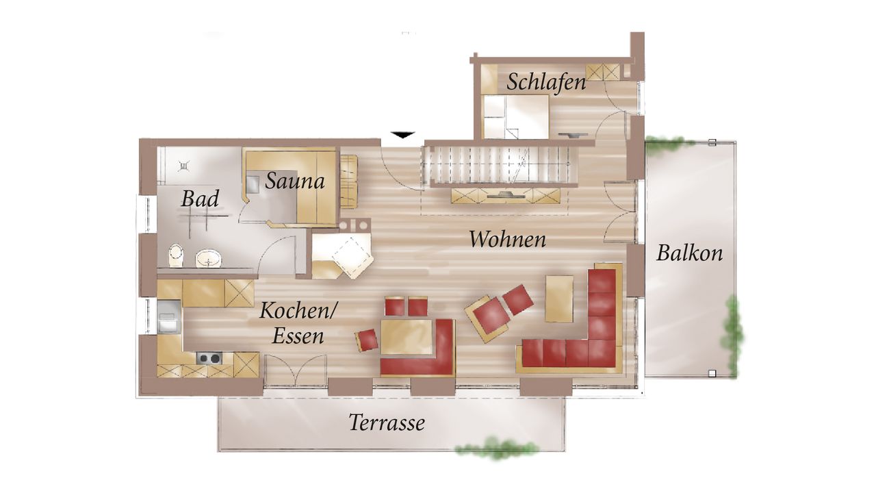Grundriss 1. Obergeschoss Grundriss 1. Obergeschoss